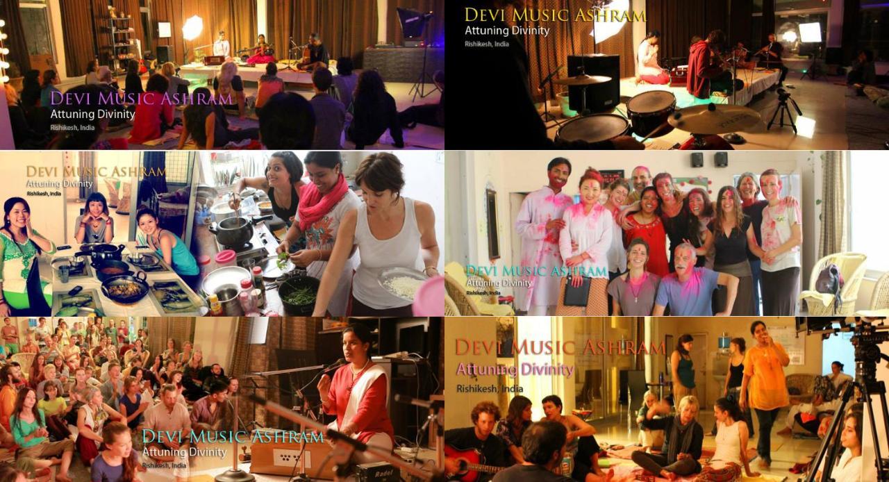 לינה וארוחת בוקר רישיקש Devi Music Ashram מראה חיצוני תמונה